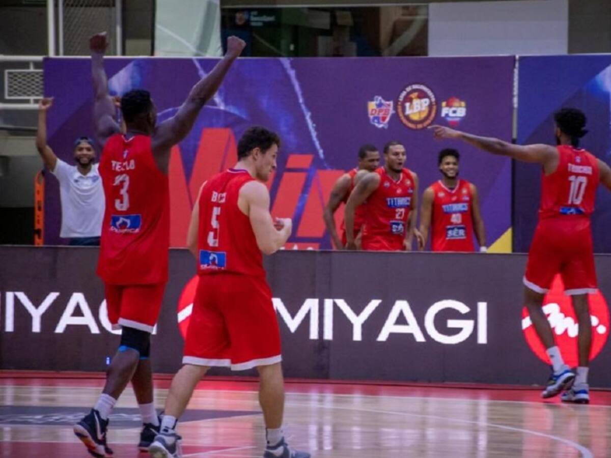 Titanes de Barranquilla, tricampeones de la Liga colombiana de baloncesto