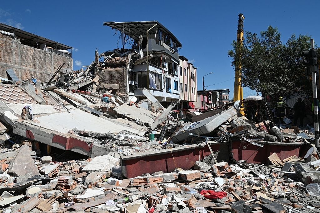 Pereira tras terremoto del 10 de agosto de 2026. (Photo by Alexis Munera/Anadolu via Getty Images)
