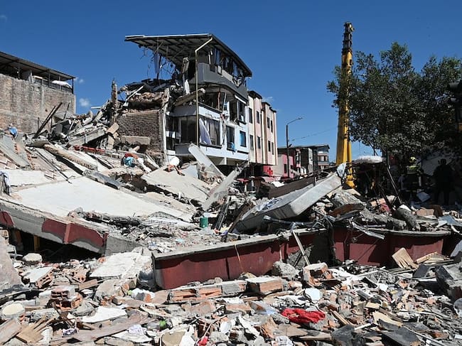 Pereira tras terremoto del 10 de agosto de 2026. (Photo by Alexis Munera/Anadolu via Getty Images)
