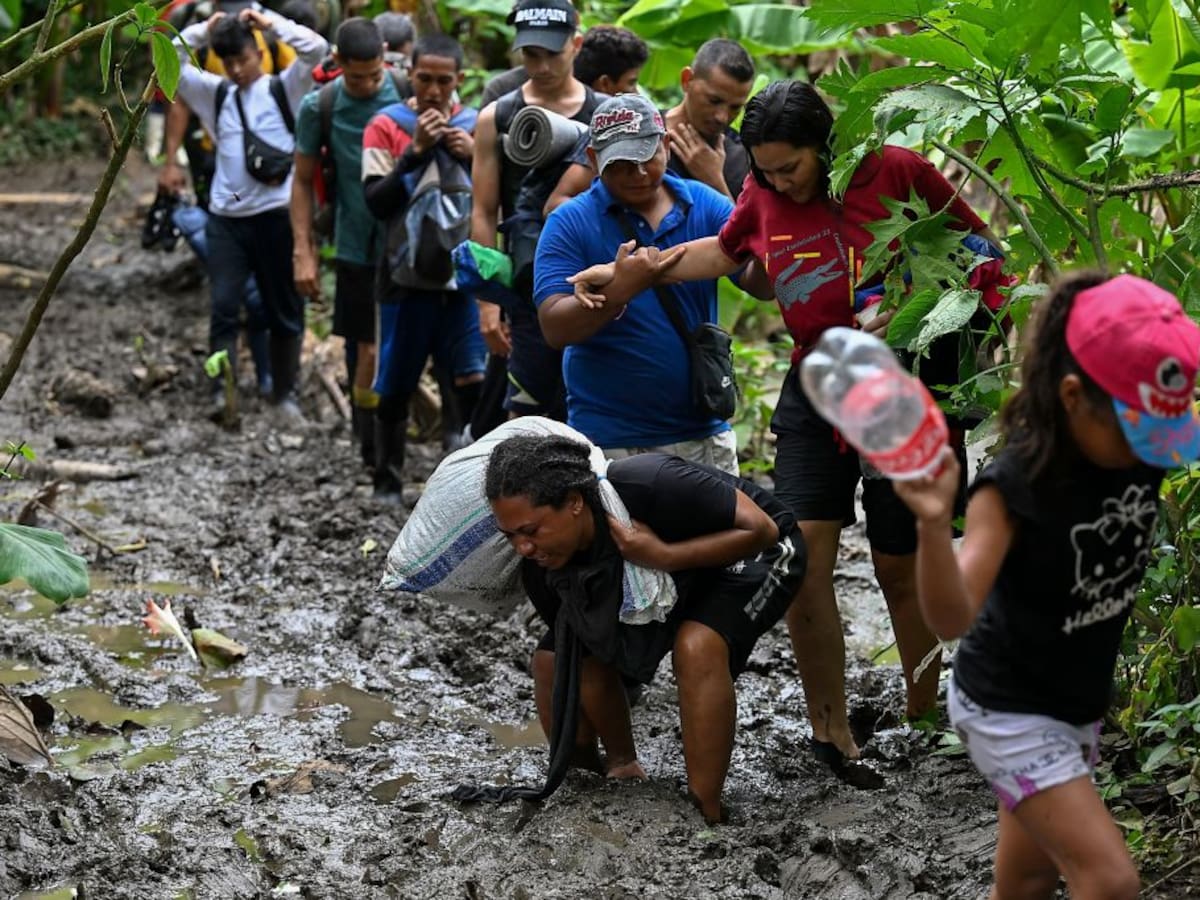 Colombia y Panamá enfrentaron graves desafíos migratorios en 2023