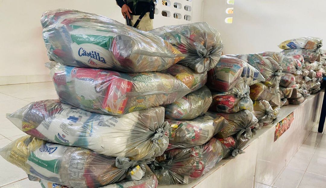 En La Montañita, vereda Las Margaritas, Milán y San Antonio de Getuchá, se han entregado apoyos humanitarios.