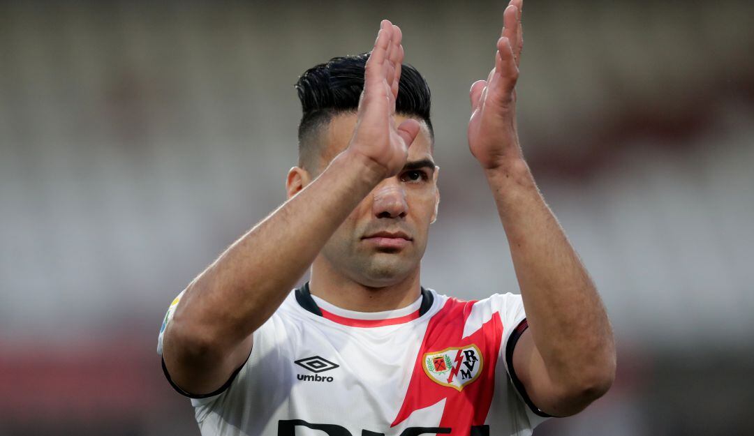 Falcao se ha perdido los últimos dos partidos del Rayo Vallecano por lesión.
