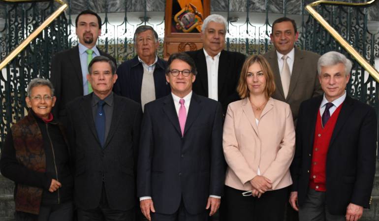 Equipo negociador del Gobierno en los diálogos con el ELN