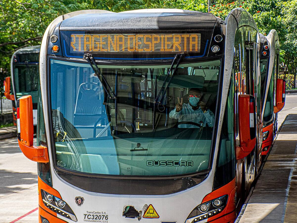 Transcaribe reportó mejor cifra de pasajeros movilizados desde la pandemia