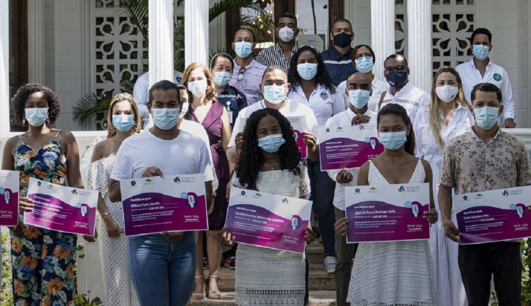 En el corregimiento de Pasacaballos en Cartagena, se realizó el ciclo formativo del programa ‘A Viva Voz’, para fortalecer comunicación radial.