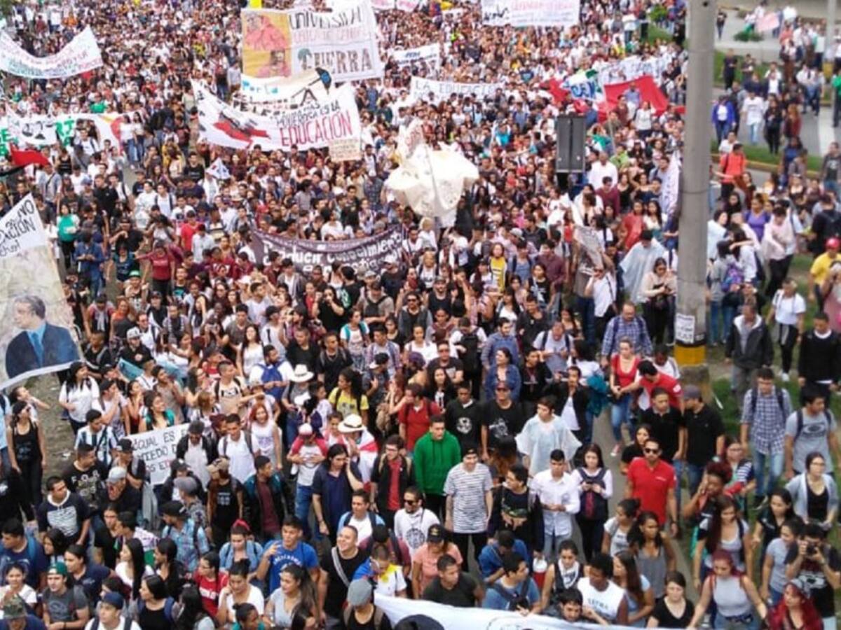 Dos plantones estudiantiles habrá hoy en Medellín