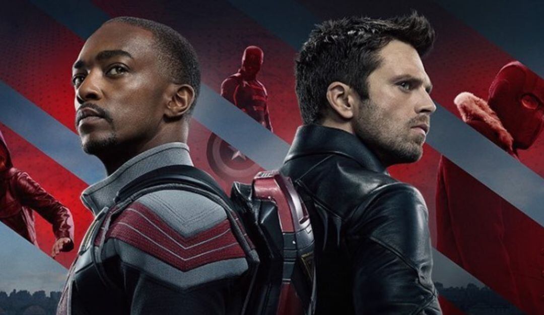 Imagen promocional de la serie 'Falcon y el Soldado del Invierno'