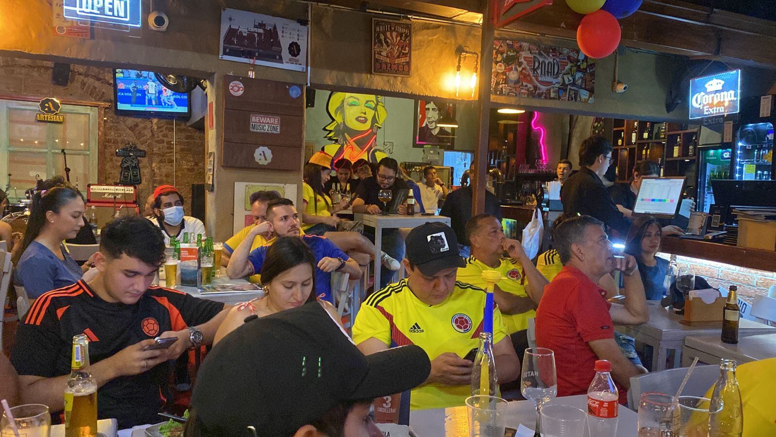 Demora en la final de la Copa América. Foto Caracol Radio