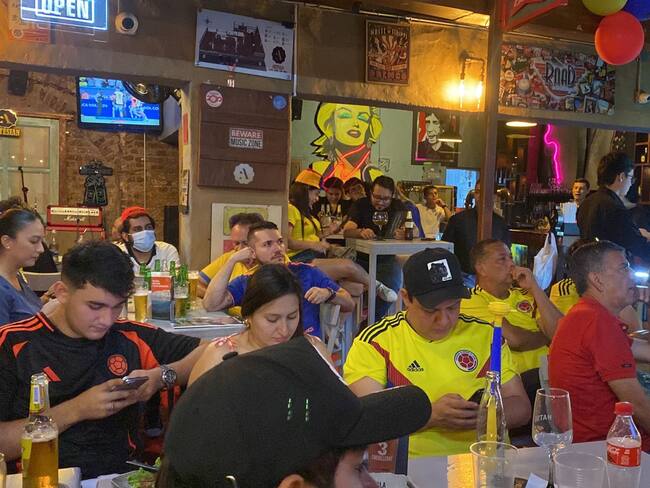Demora en la final de la Copa América. Foto Caracol Radio
