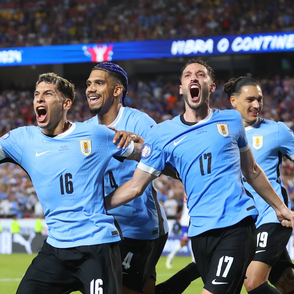 Uruguay y Panamá clasifican a cuartos de final y son potenciales rivales de Colombia