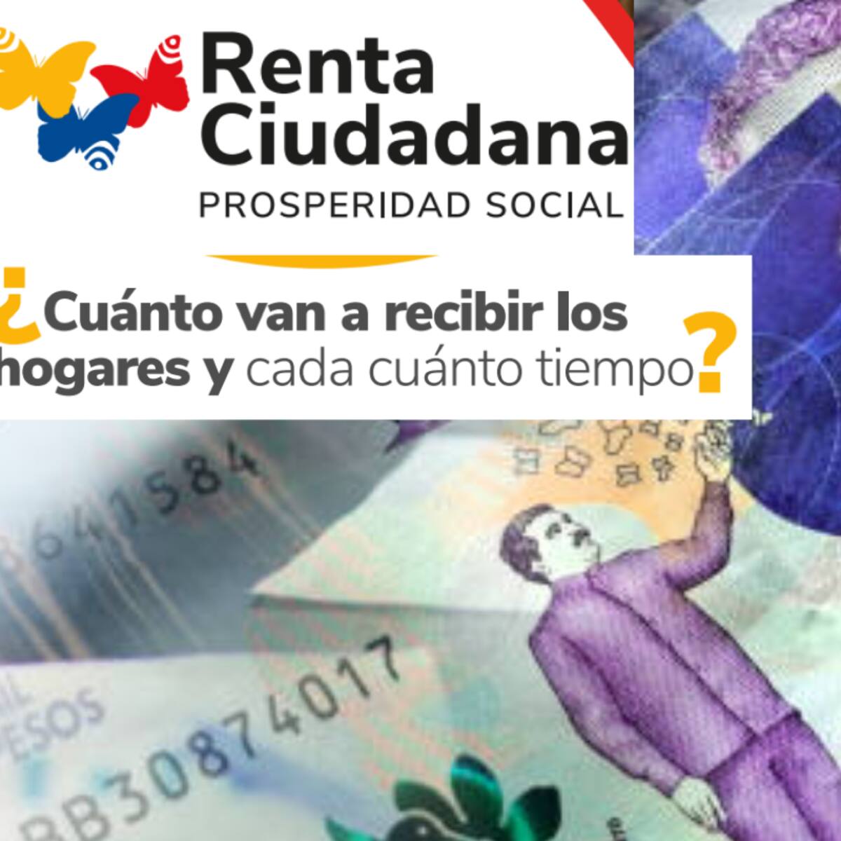 Comienzan pagos de Renta Ciudadana, línea Valoración del Cuidado del ciclo 6: Cómo consultar y valor