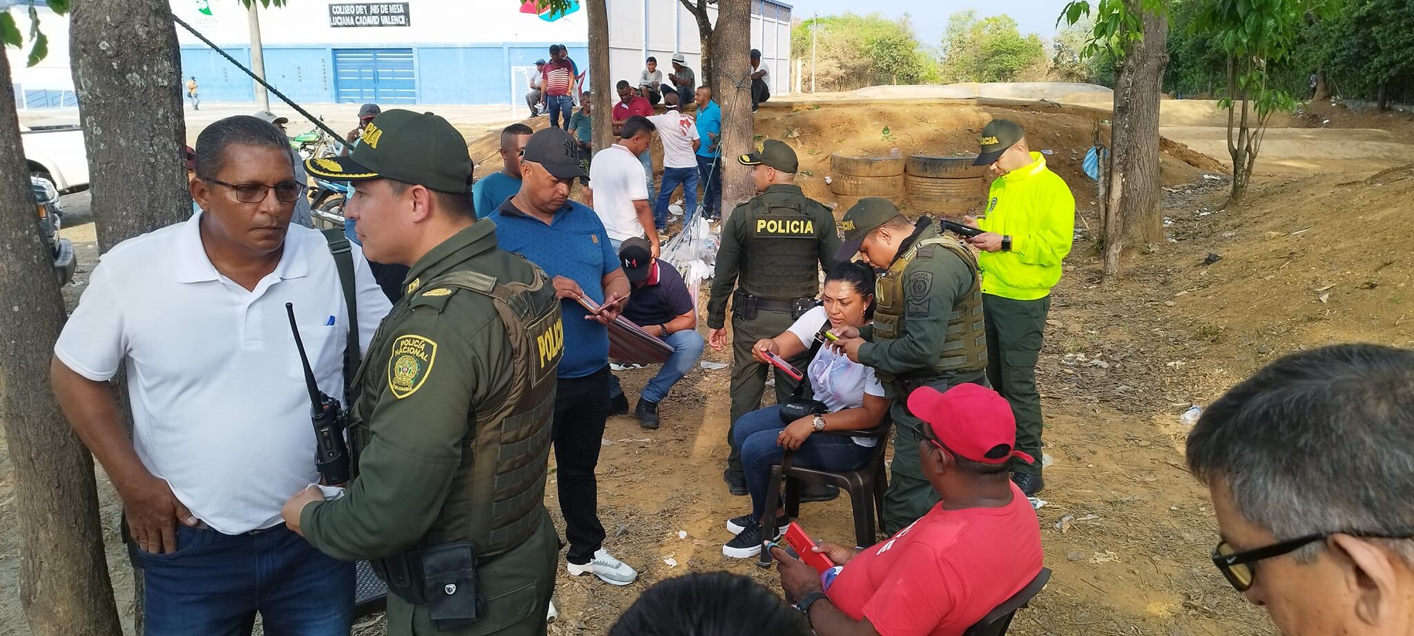 concentración mineros Caucasia-foto Comité Pro-paro