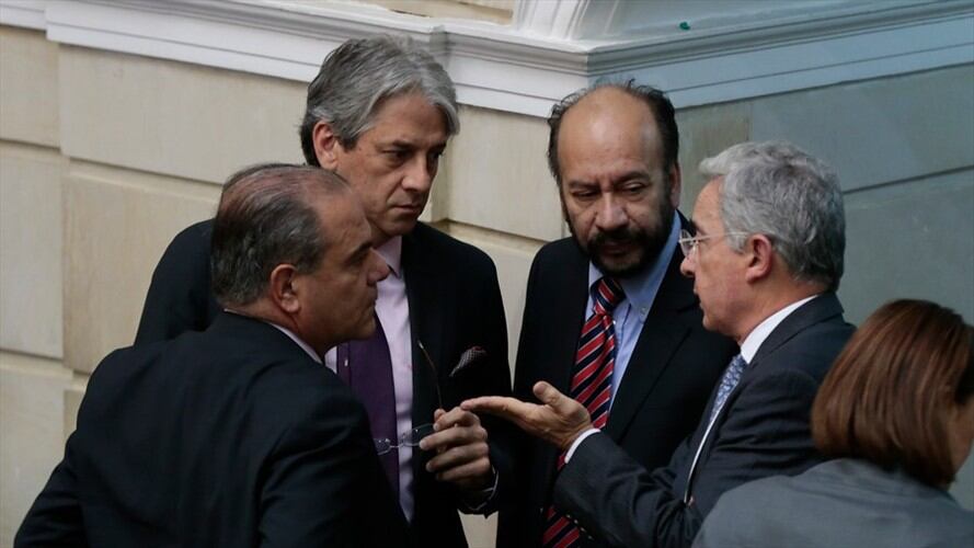 Senadores del Centro Democrático. Foto: Colprensa