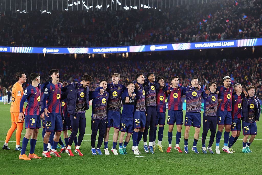 Barcelona 7-2 Newcastle / (Photo by Adria Puig/Anadolu via Getty Images)