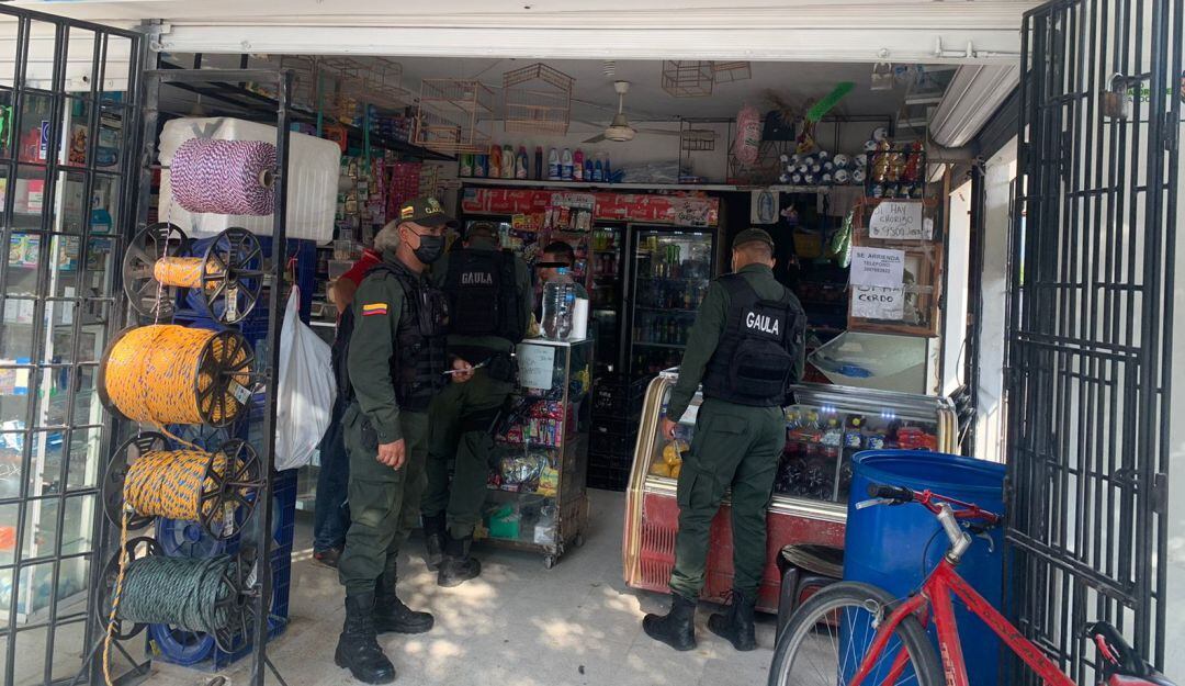 Visitas a establecimiento comerciales