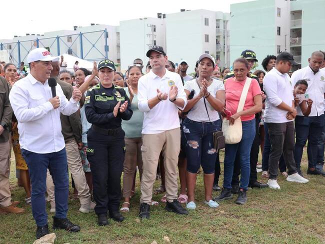 En Ciudadela de La Paz, alcalde Dumek Turbay anuncia construcción de nuevo colegio