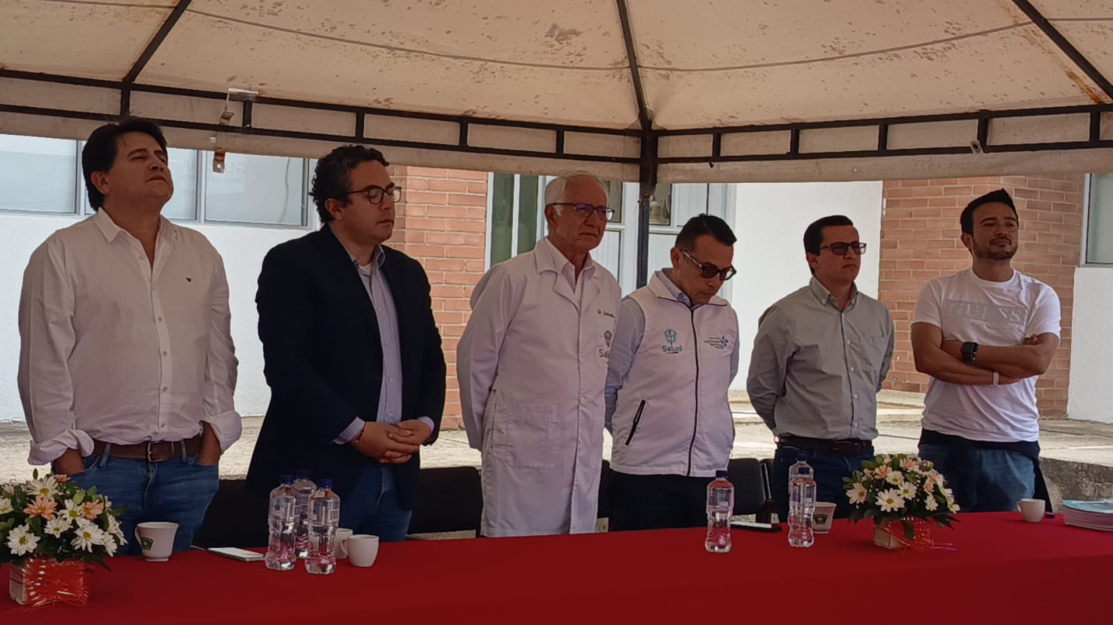 El ministro de Salud, Guillermo Alfonso Jaramillo anunció recursos para la ESE Hospital San Vicente de Ramiriquí, Boyacá / Foto: Caracol Radio.