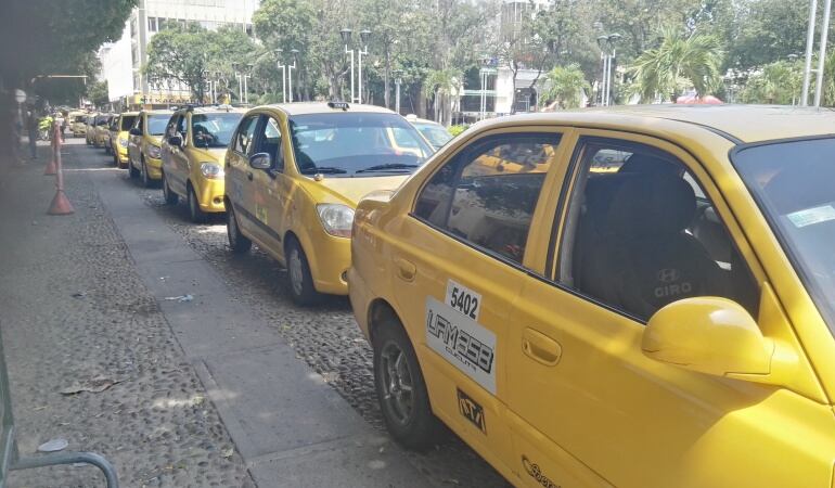 Taxistas en Cúcuta