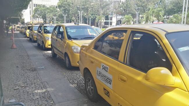 Taxistas en Cúcuta