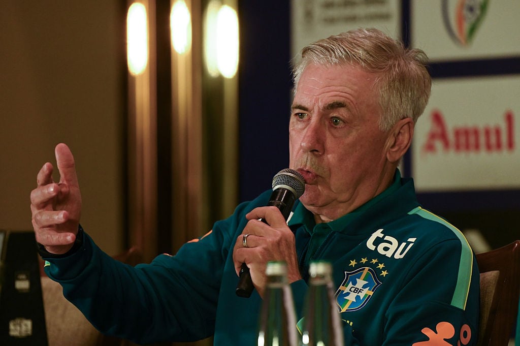 Convocatoria de Brasil: Carlo Ancelotti presenta a los 26 jugadores para amistosos de noviembre. (Photo by Debarchan Chatterjee/NurPhoto via Getty Images)