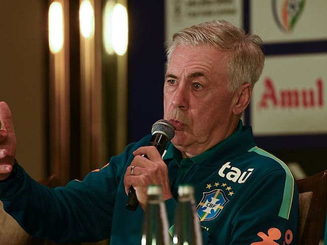 Convocatoria de Brasil: Carlo Ancelotti presenta a los 26 jugadores para amistosos de noviembre. (Photo by Debarchan Chatterjee/NurPhoto via Getty Images)