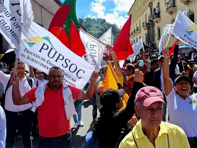 Puntos de concentración y horarios para las marchas del 1 de mayo en Popayán