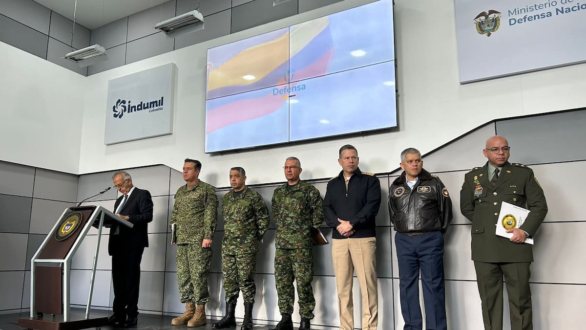 MinDefensa anuncia ruptura de cese al fuego con estructuras Farc al mando de Iván Mordisco