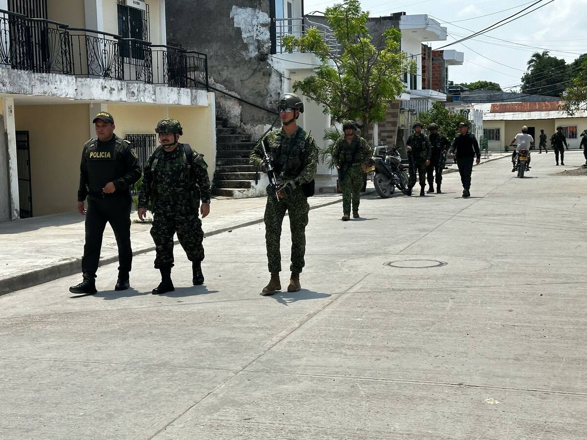Policía y Ejército realizan patrullajes conjuntos por amenazas del Plan Pistola en el sur de Bolívar
