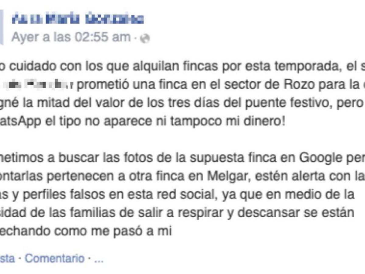 ¡Cuidado! están ofreciendo fincas desde perfiles falsos en redes