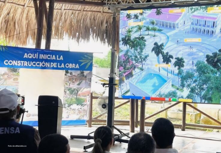 Pueblito Cordobés en el Coliseo Miguel Villamil Muñoz en Montería.