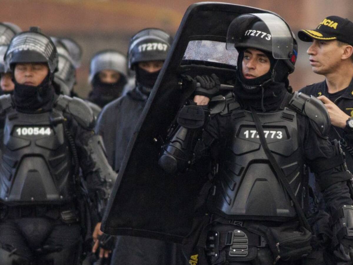 Más de 1.000 arrestos realizó la Fuerza Pública durante el paro