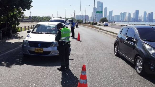 Operativos de control en Cartagena