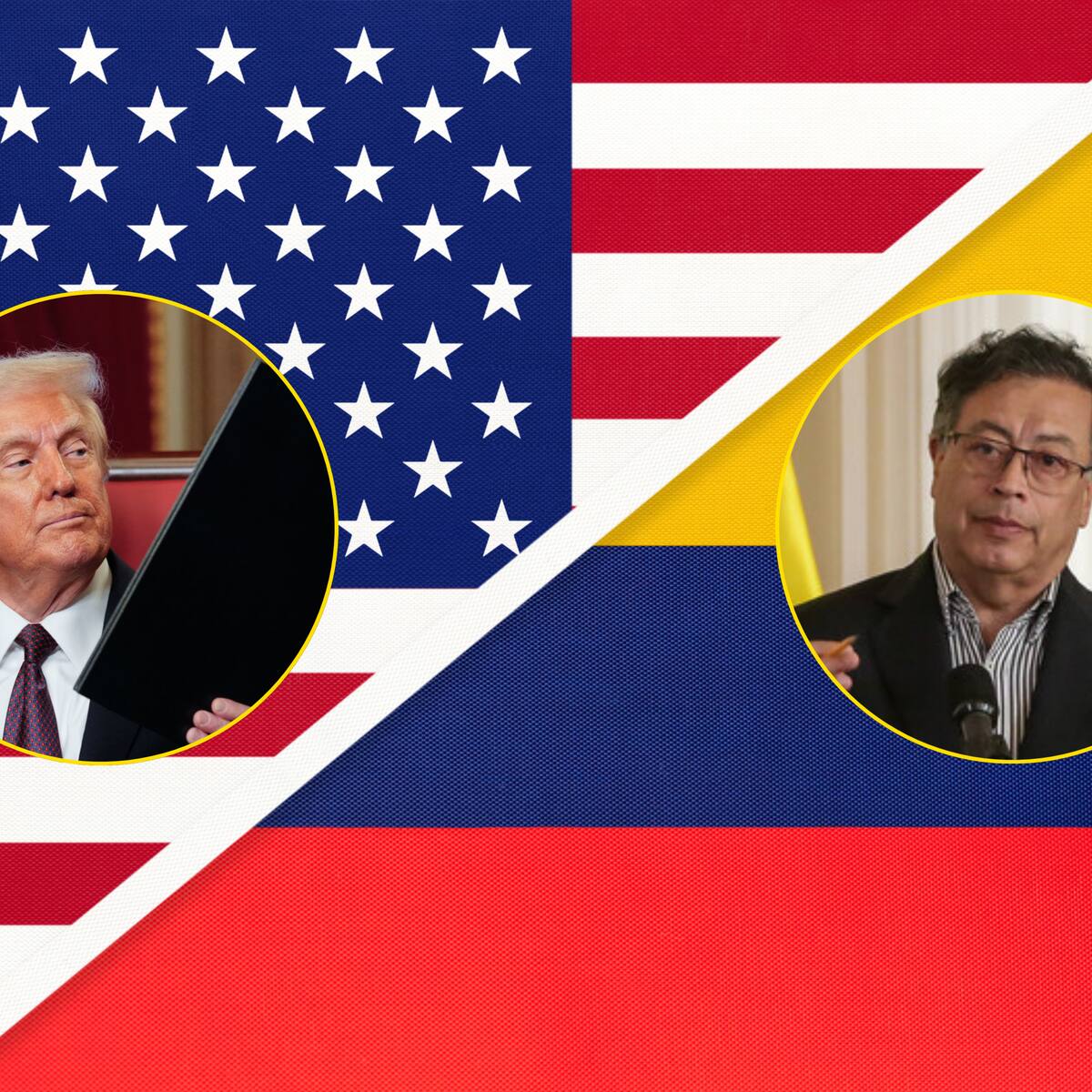 A Washington no ha llegado una invitación de Petro a Trump para visitar Colombia: portavoz Leavitt