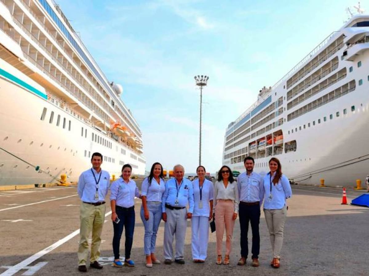 Cuatro cruceros dejan ganancia en Cartagena por casi un millón de dólares