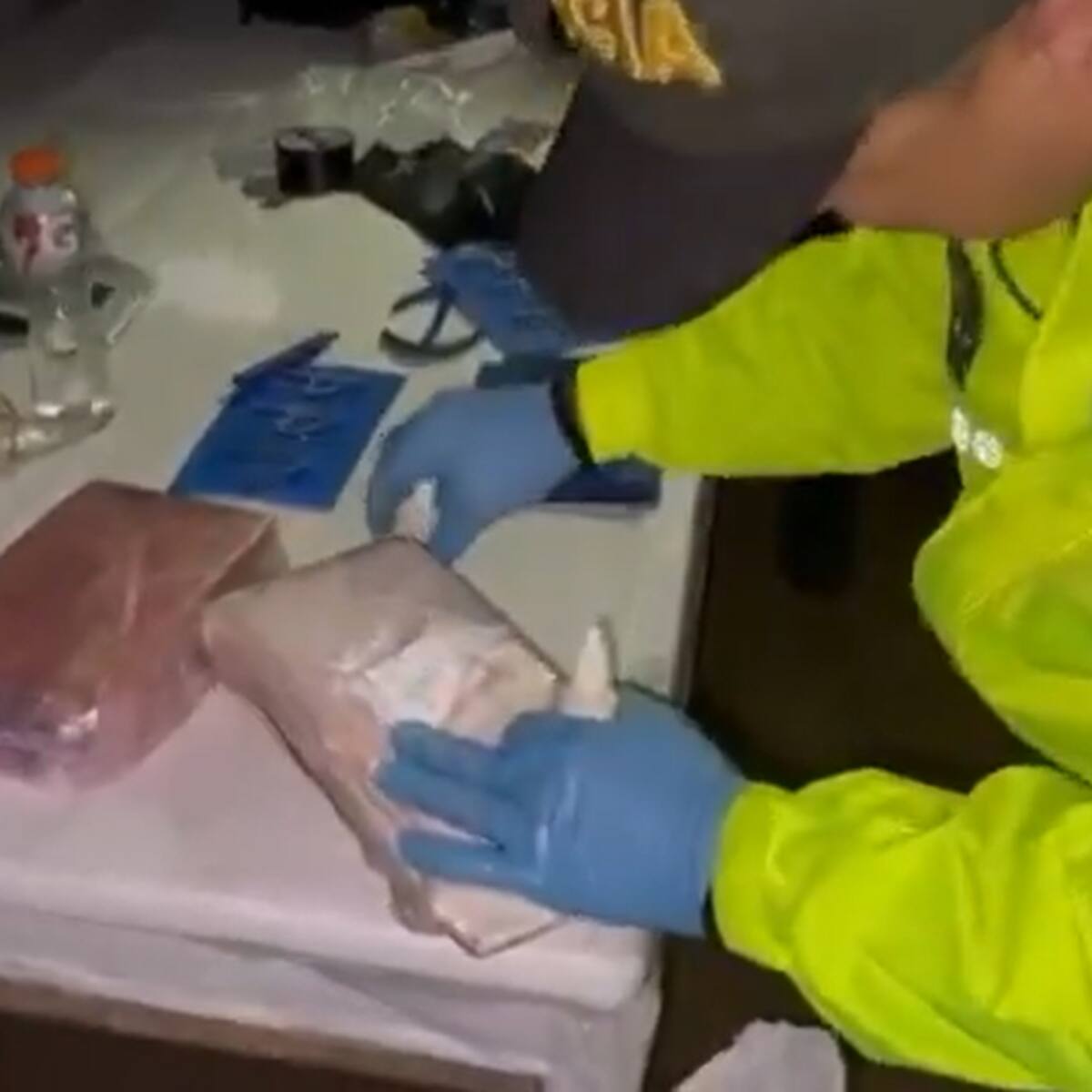 Colombia y Ecuador incautaron 900 kilos de droga en zona de frontera