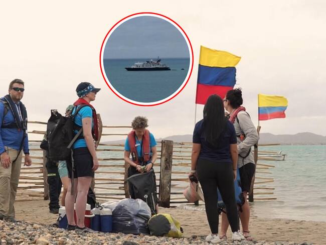 Turistas en La Guajira - cortesía