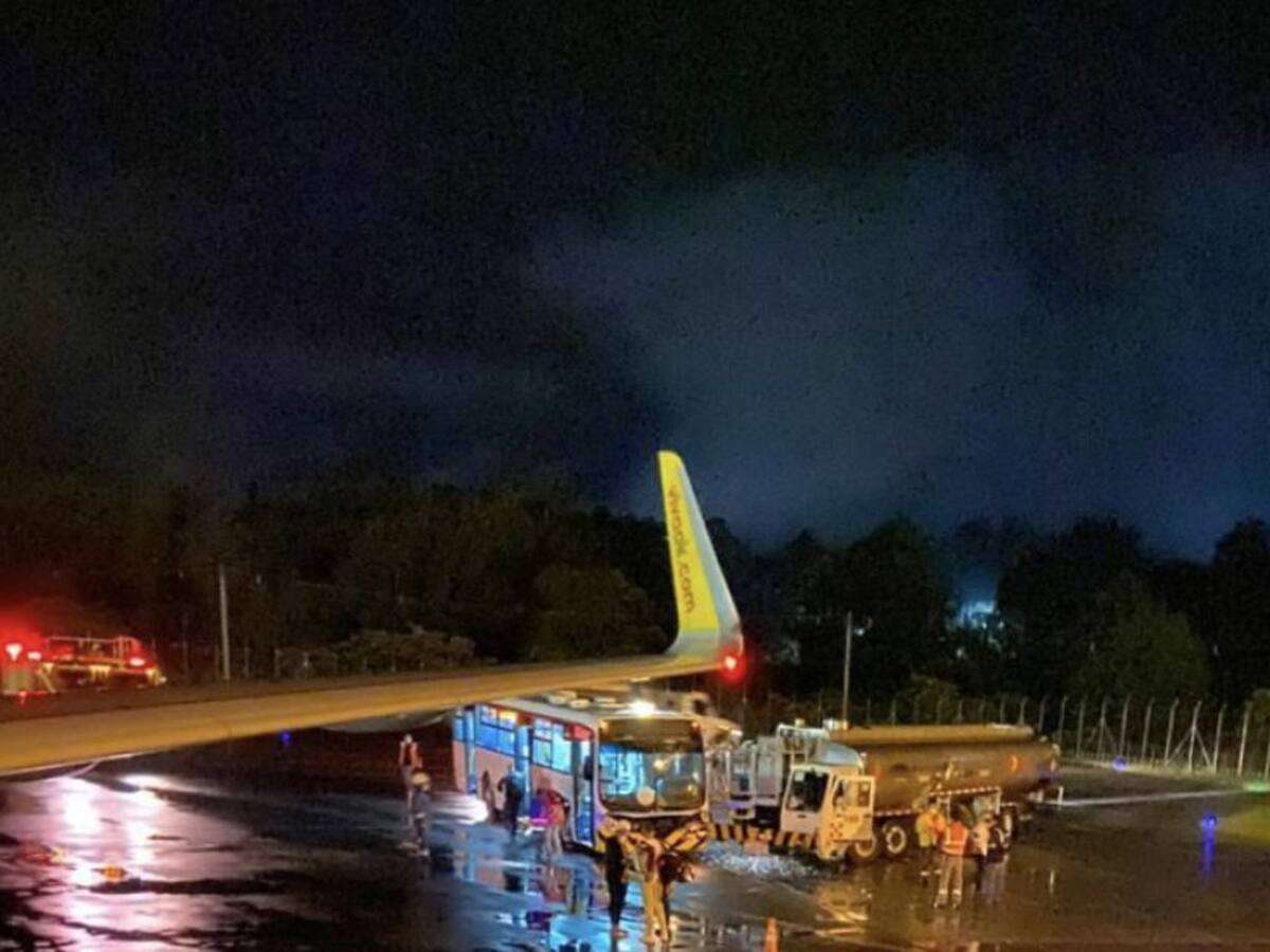 Nueve heridos en accidente de tránsito en el aeropuerto José María Córdova