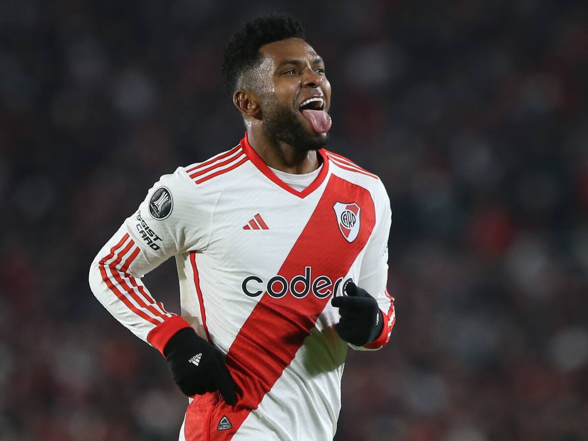 Miguel Borja guía a River Plate al Mundial de Clubes y a octavos de Libertadores