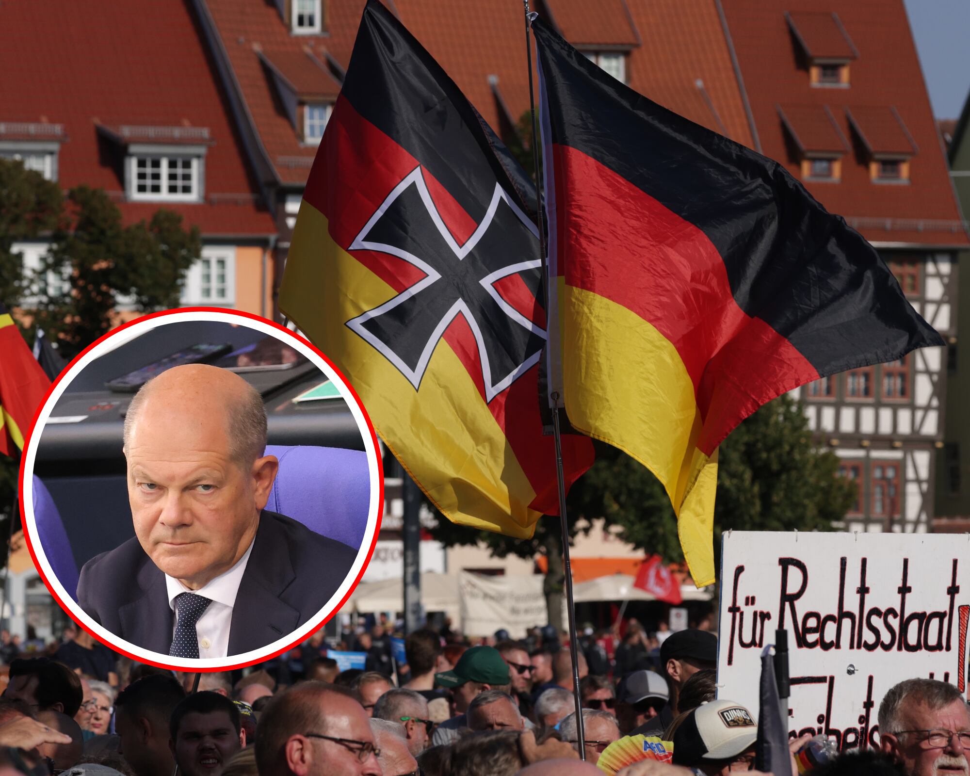 El partido Alternativa para Alemania, que no ganaba desde 1945, logró ganar las elecciones regionales en Turingia y avanzó en Sajonia, regiones de la antigua Alemania del Este.
(Foto: Getty / Caracol Radio)