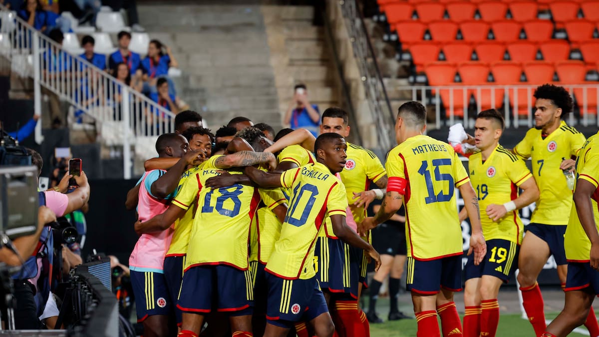 Colombia vence a Irak y continúa invicto bajo el mando de Néstor Lorenzo