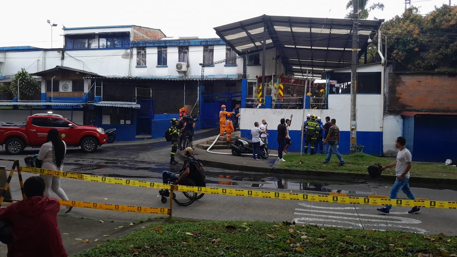 Foto: Cuerpo de Bomberos de Pereira