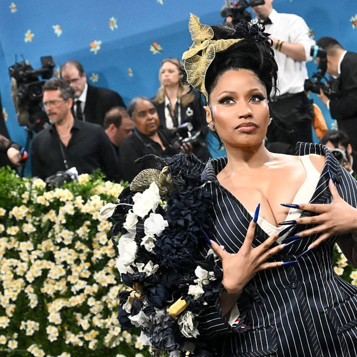 Nicki Minaj reafirma su apoyo a Donald Trump participando en un evento del Departamento del Tesoro