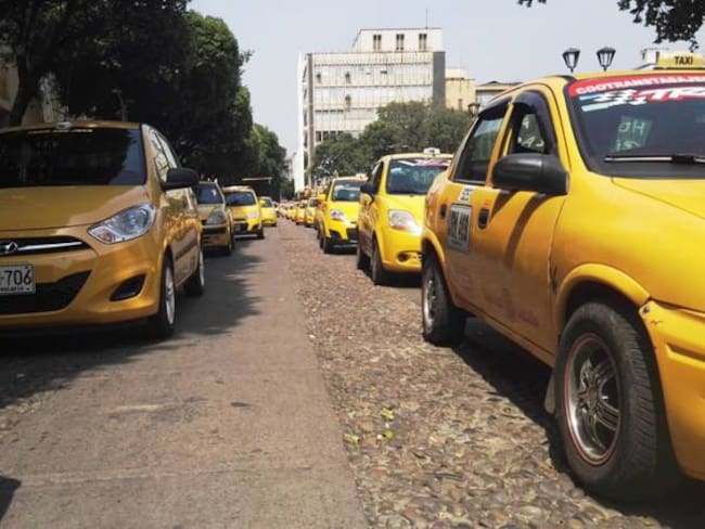 Taxis en Cúcuta. / Foto: Archivo.