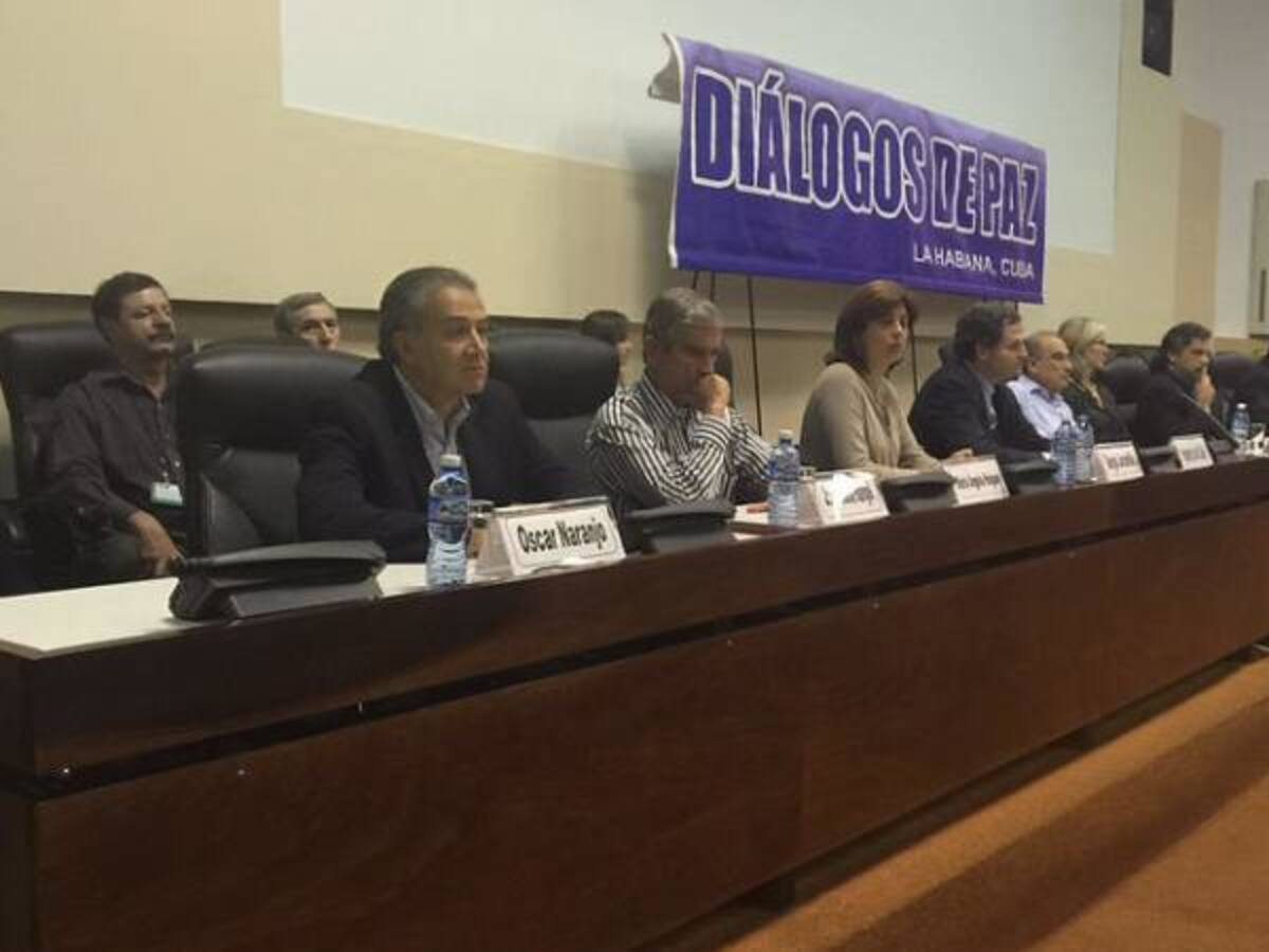 Garantes de proceso de paz confirman acuerdo para normalizar conversaciones en La Habana