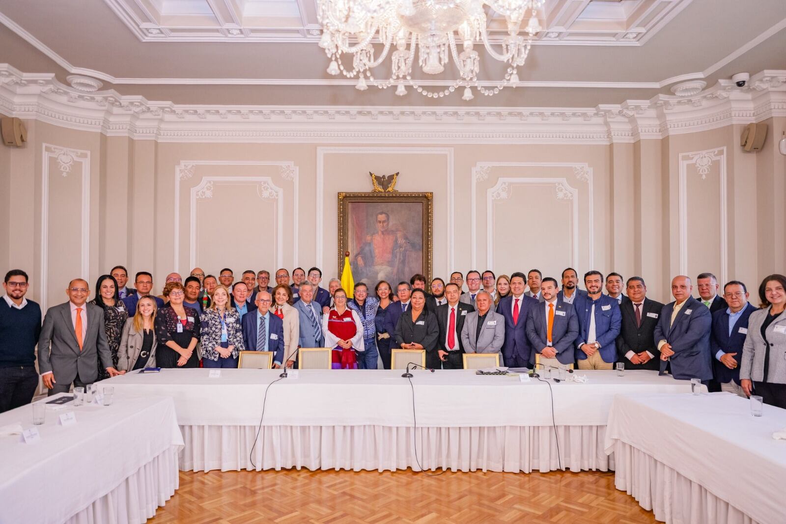 La reunión se hizo en el Palacio de Nariño. Foto | UPTC