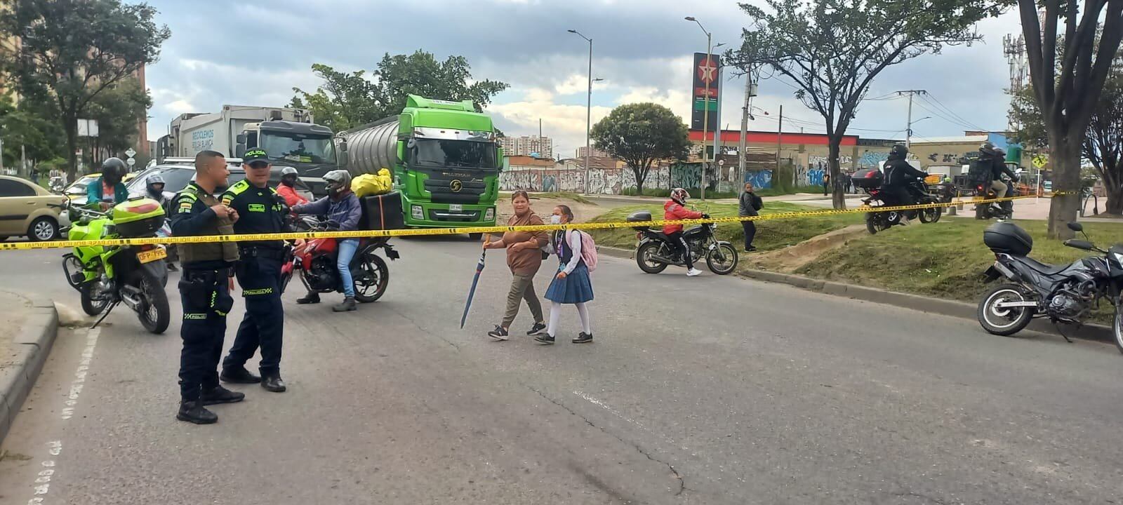 Afectaciones de la movilidad en la Av. Villavicencio - Secretaría de Movilidad