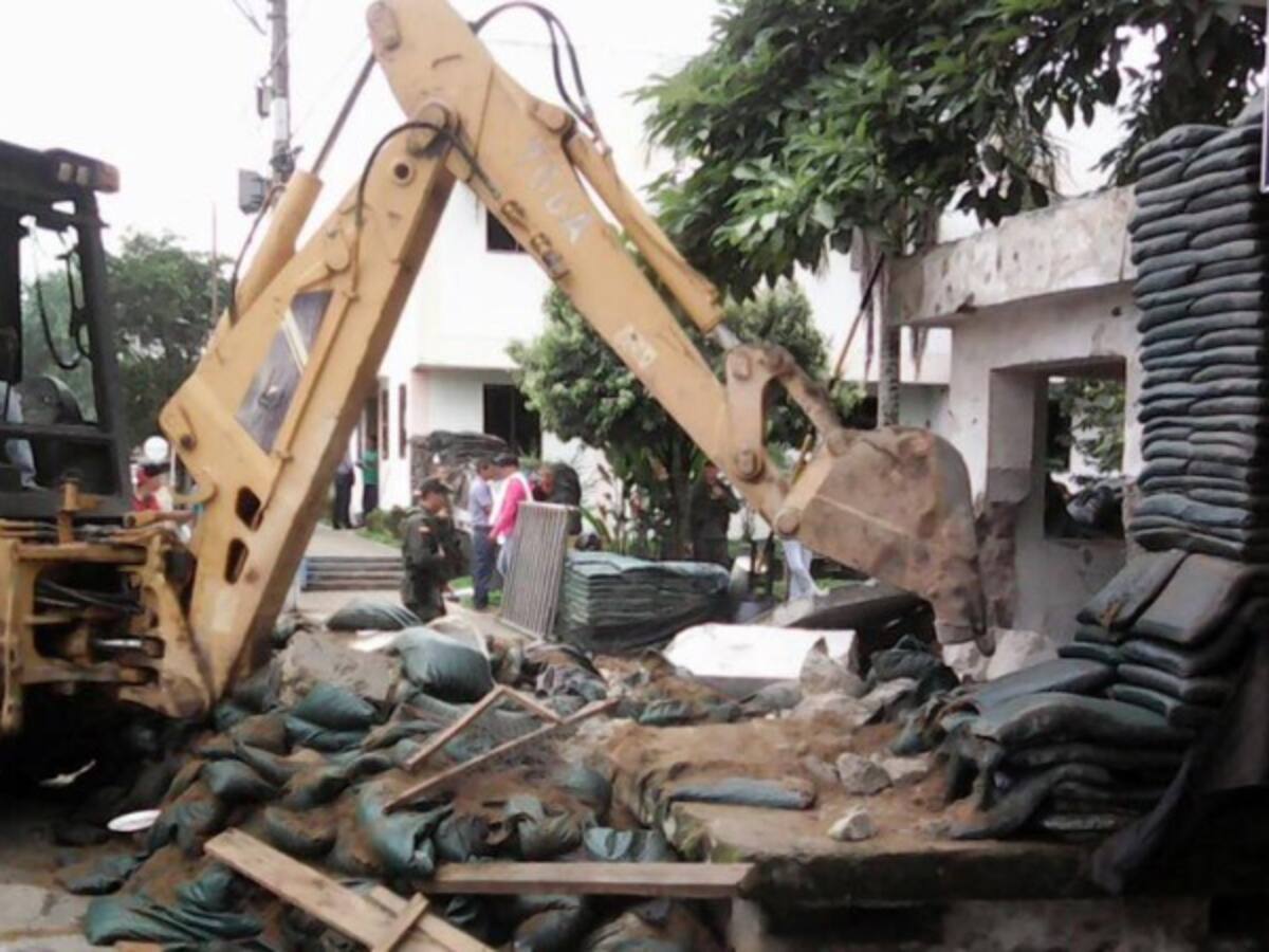 San Vicente, el pueblo donde se destruyeron las trincheras de la Policía
