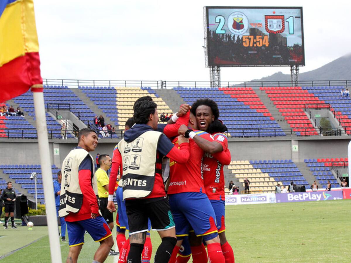 Deportivo Pasto salió de la mala racha y venció como local al Deportivo Pereira