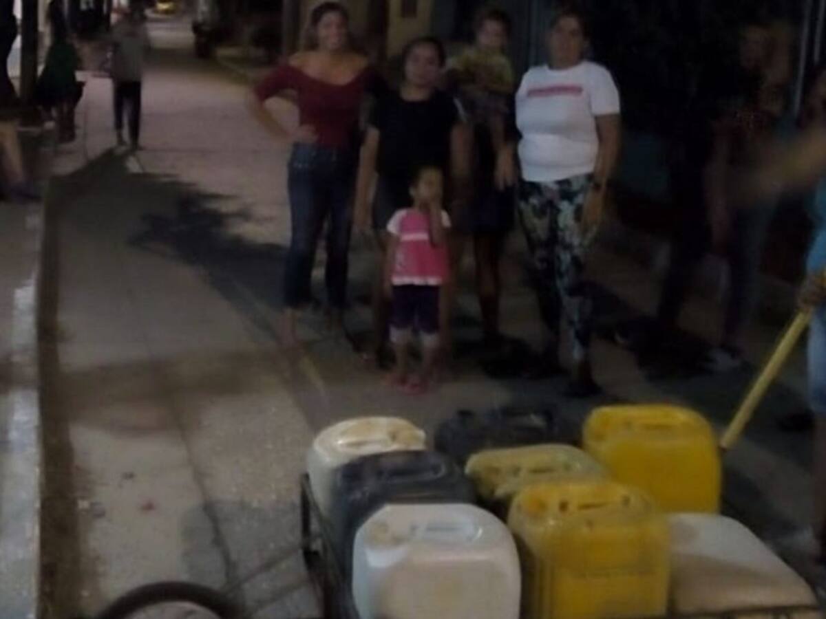 Santa Marta está en crisis por el desabastecimiento de agua potable