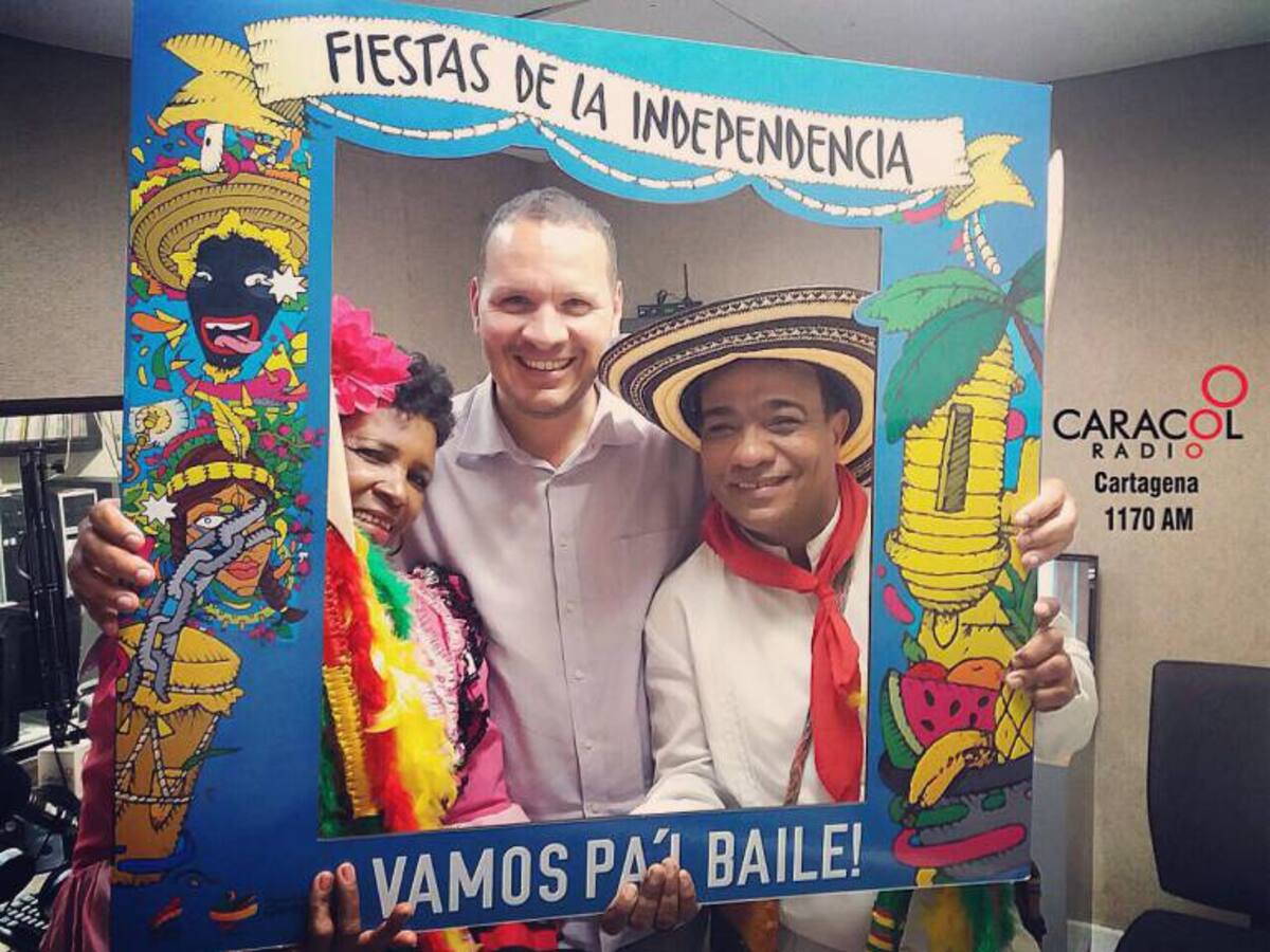 Ruta Festiva llegó a Caracol Radio en el marco de Fiestas de Independencia
